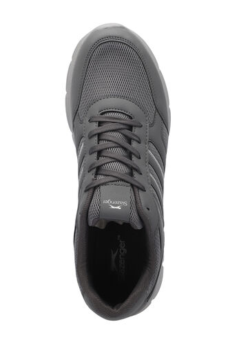 Slazenger EFRAT Plus Size Men's Sneaker Shoes Dark Gray - Thumbnail