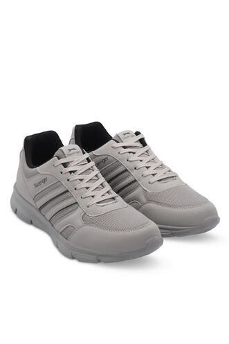 Slazenger EFRAT Plus Size Men's Sneaker Shoes Gray - Thumbnail