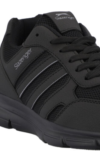 Slazenger EFRAT Sneaker Kadın Ayakkabı Siyah - Siyah - Thumbnail