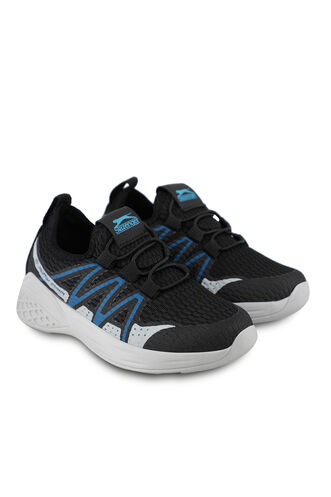 Slazenger EFUA Sneaker Boys' Shoes Black - Blue - Thumbnail