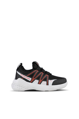 Slazenger - Slazenger EFUA Sneaker Boys Shoes Black - Red