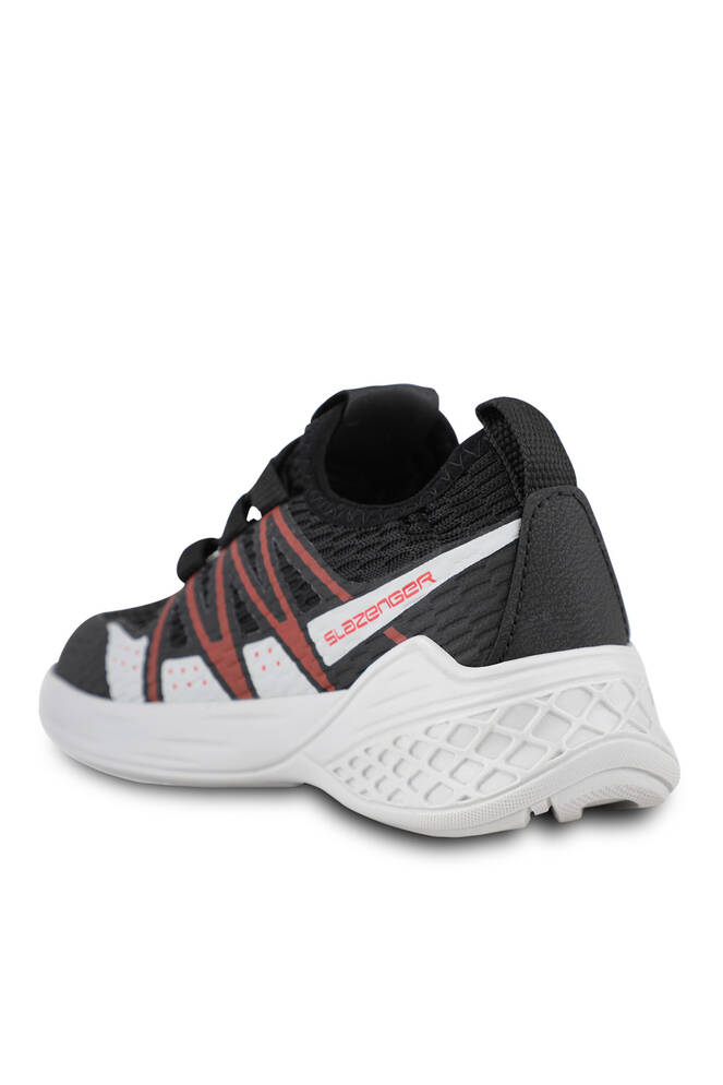 Slazenger EFUA Sneaker Boys Shoes Black - Red