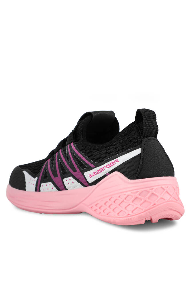 Slazenger EFUA Sneaker Girl Child Shoes Black - Fuchsia