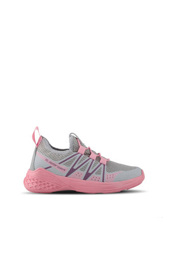Slazenger - Slazenger EFUA Sneaker Girl Child Shoes Gray - Pink