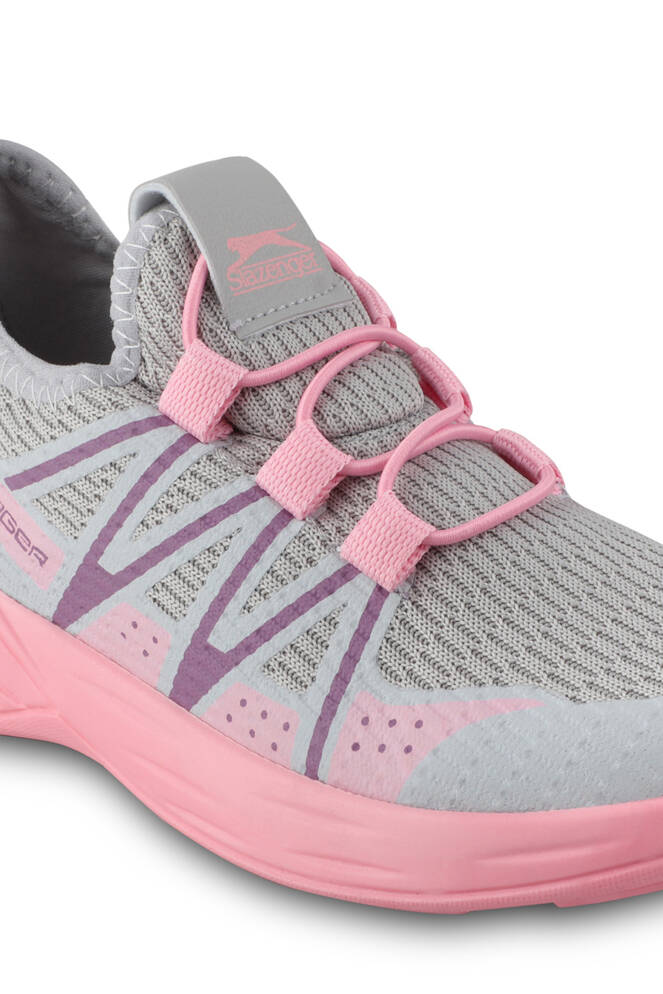 Slazenger EFUA Sneaker Girl Child Shoes Gray - Pink