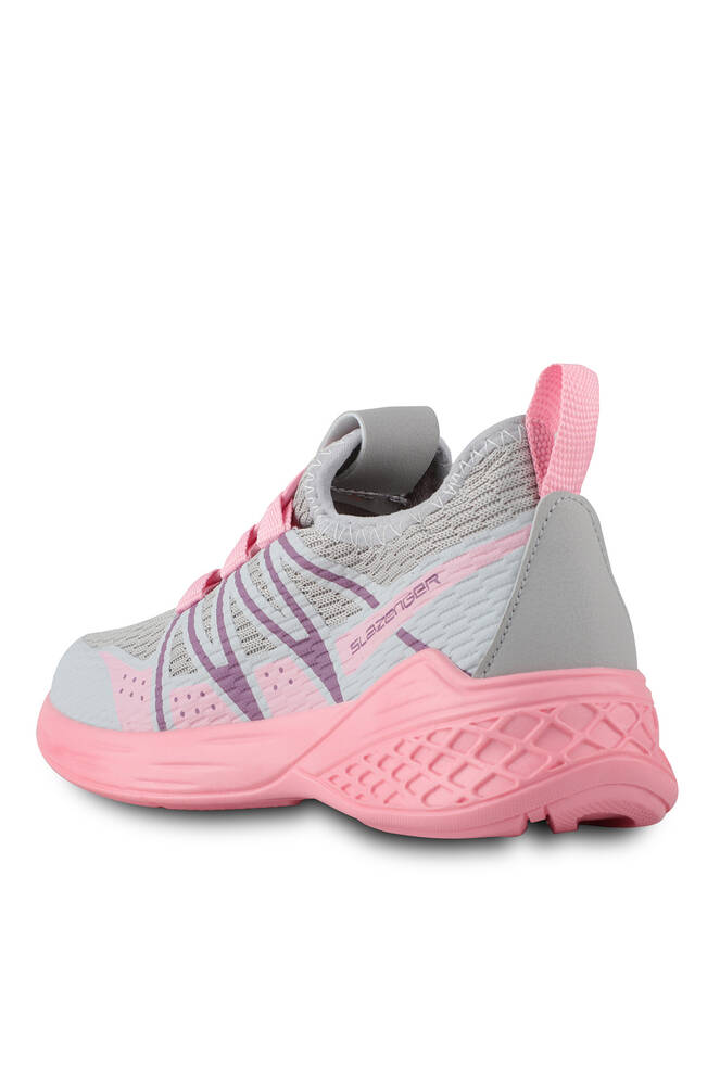 Slazenger EFUA Kız Çocuk Gri / Pembe Günlük Spor Ayakkabısı
