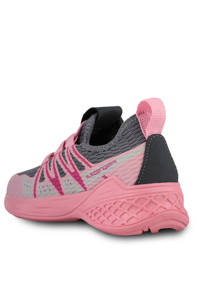 Slazenger EFUA Sneaker Children's Shoes Dark Gray - Fuchsia