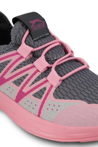 Slazenger EFUA Sneaker Children's Shoes Dark Gray - Fuchsia - Thumbnail