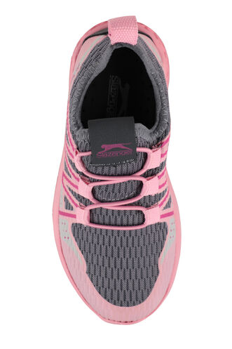 Slazenger EFUA Sneaker Children's Shoes Dark Gray - Fuchsia - Thumbnail