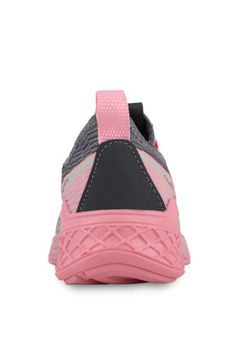 Slazenger EFUA Sneaker Children's Shoes Dark Gray - Fuchsia - Thumbnail