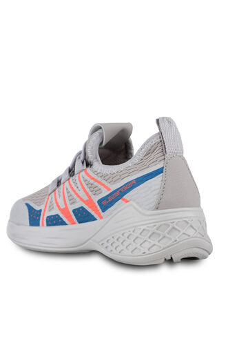 Slazenger EFUA Sneaker Children's Shoes Gray - Blue - Thumbnail
