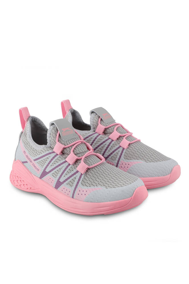 Slazenger EFUA Sneaker Kids Shoes Gray - Pink