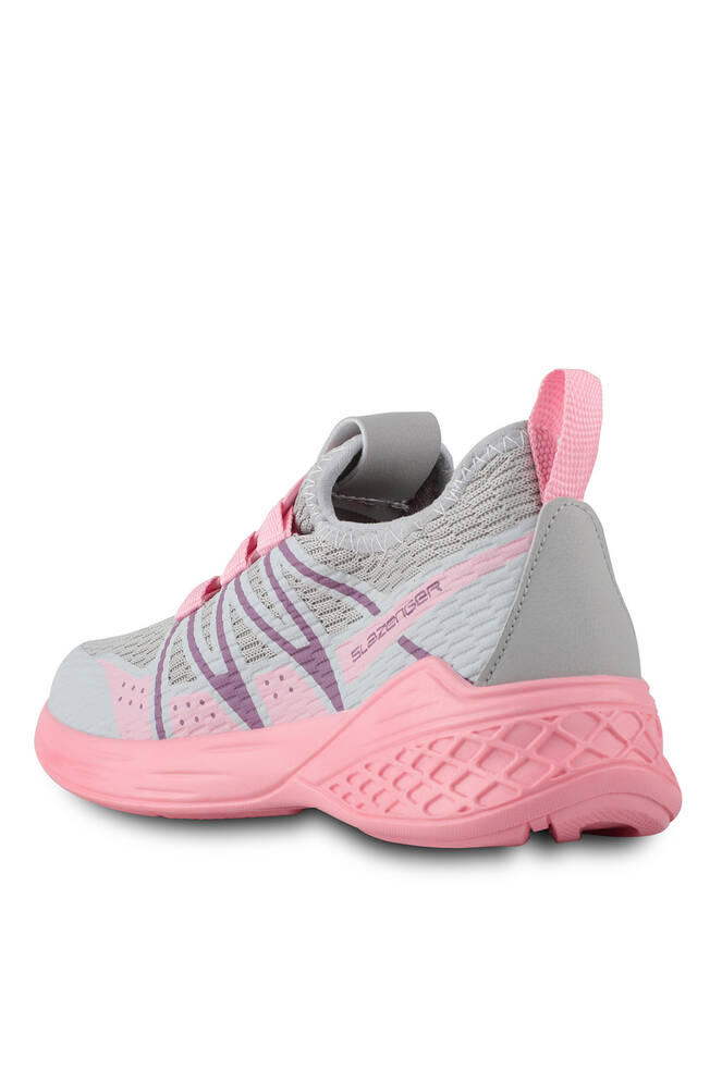 Slazenger EFUA Sneaker Kids Shoes Gray - Pink