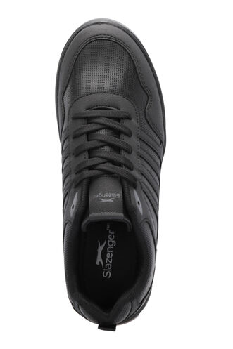 Slazenger ELECTRO Erkek Siyah / Siyah Günlük Spor Ayakkabısı - Thumbnail
