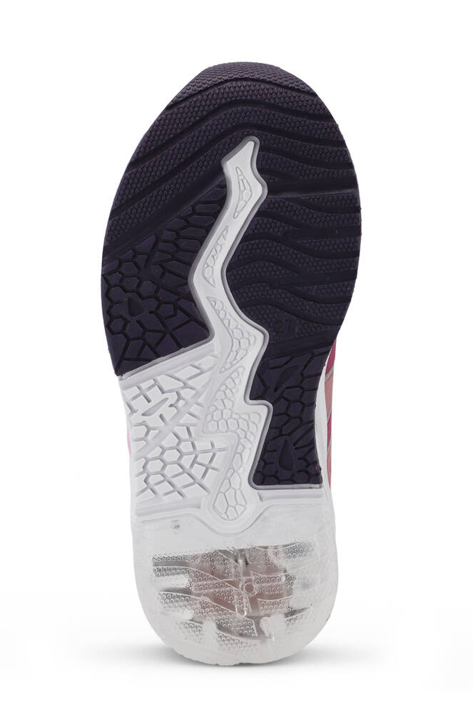 Slazenger ELIPS Unisex Çocuk Sneaker Ayakkabıları Gri - Pembe