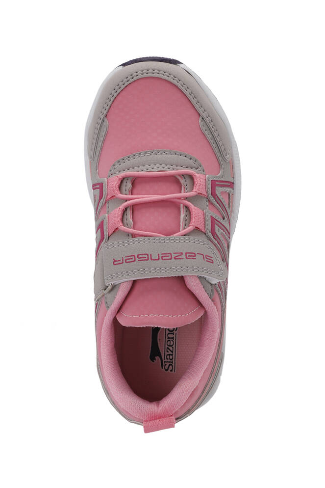 Slazenger ELIPS Unisex Çocuk Sneaker Ayakkabıları Gri - Pembe