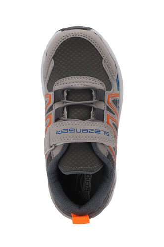 Slazenger ELIPS Unisex Çocuk Sneaker Ayakkabıları Gri - Thumbnail