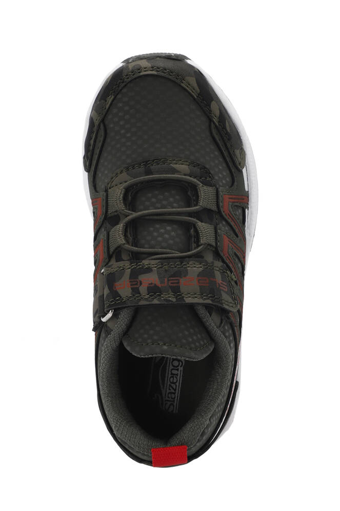 Slazenger ELIPS Unisex Çocuk Sneaker Ayakkabıları Zeytin Kamuflaj