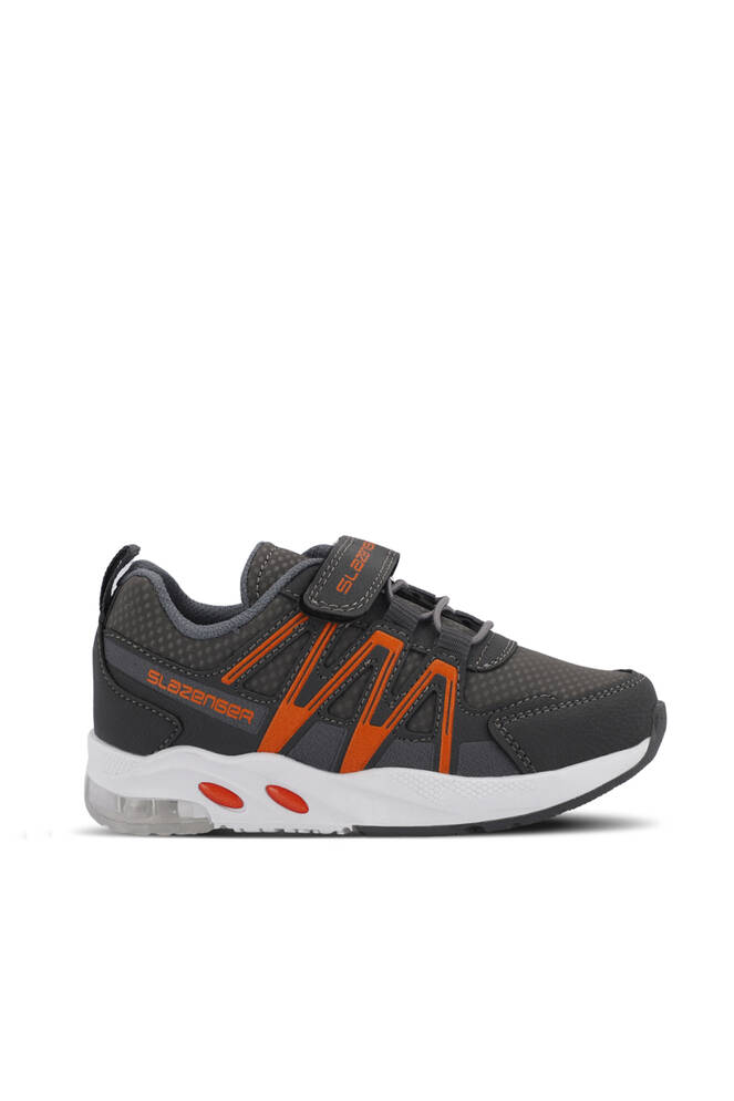 Slazenger ELIPS Unisex Çocuk Sneaker Ayakkabıları Koyu Gri