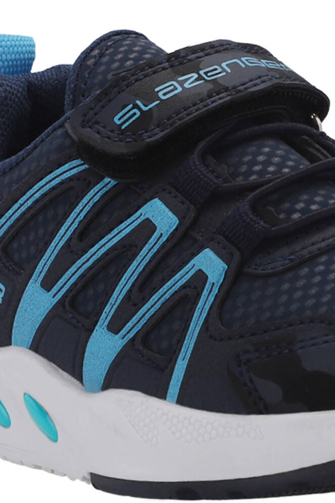 Slazenger ELIPS Unisex Çocuk Sneaker Ayakkabıları Lacivert Kamuflaj
