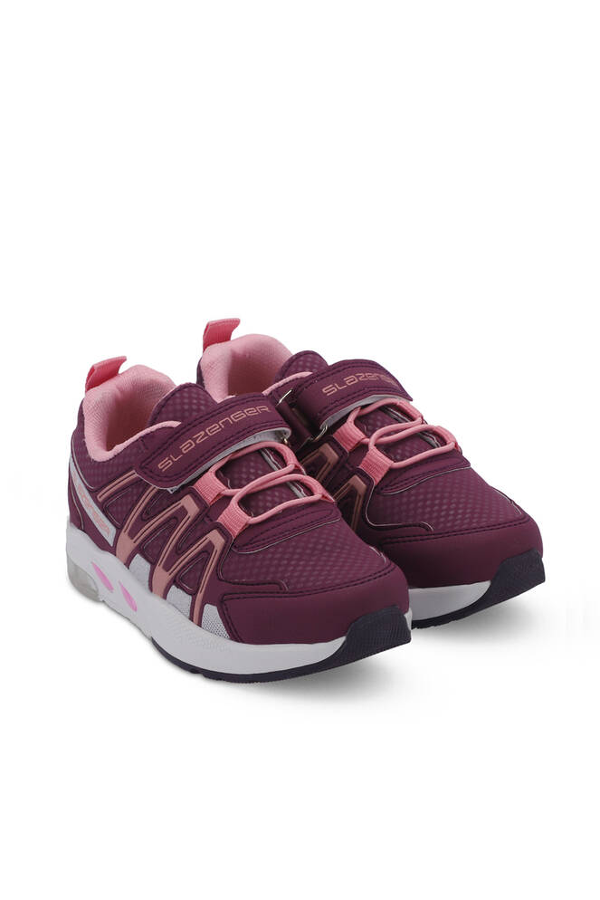 Slazenger ELIPS Unisex Çocuk Sneaker Ayakkabıları Mor