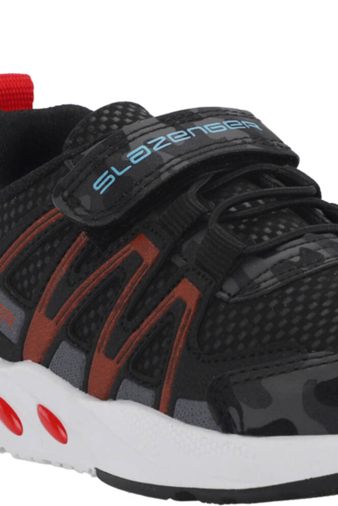 Slazenger ELIPS Unisex Çocuk Sneaker Ayakkabıları Siyah Kamuflaj