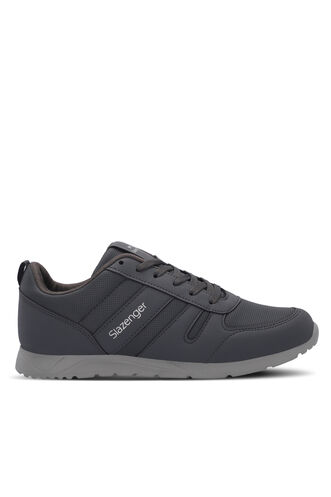 Slazenger - Slazenger ELRAEN Erkek Sneaker Ayakkabıları Koyu Gri