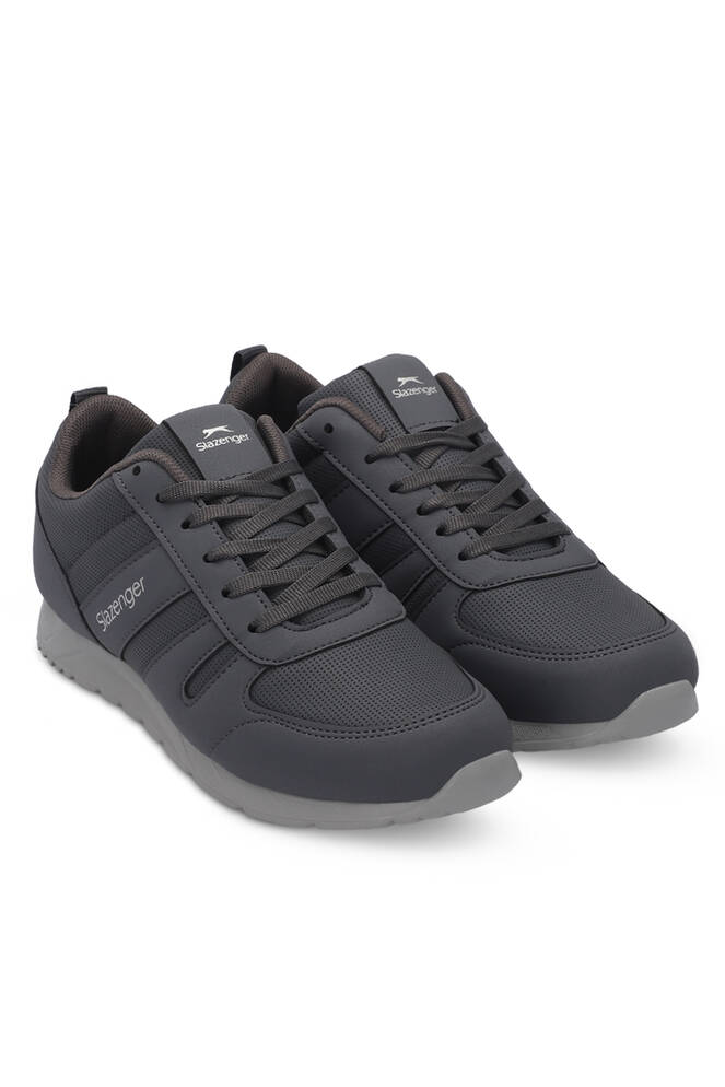 Slazenger ELRAEN Erkek Sneaker Ayakkabıları Koyu Gri