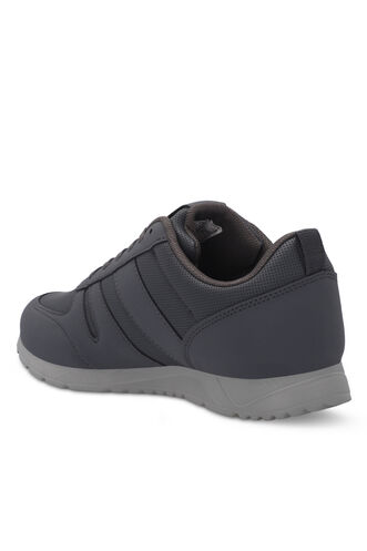 Slazenger ELRAEN Erkek Sneaker Ayakkabıları Koyu Gri - Thumbnail