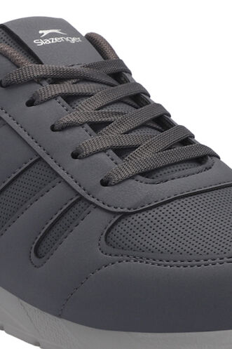 Slazenger ELRAEN Erkek Sneaker Ayakkabıları Koyu Gri - Thumbnail