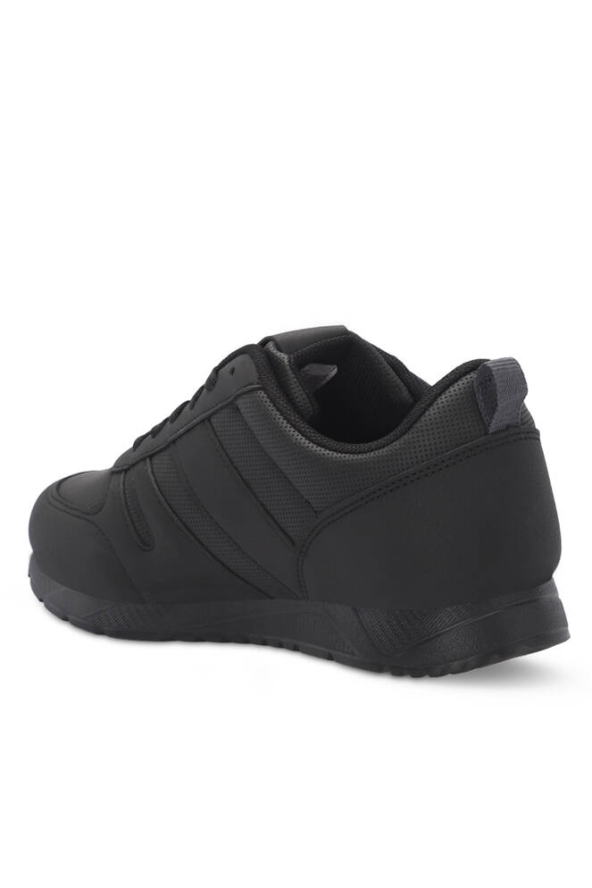 Slazenger ELRAEN Erkek Sneaker Ayakkabıları Siyah - Siyah
