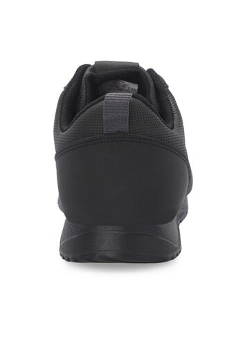 Slazenger ELRAEN Erkek Sneaker Ayakkabıları Siyah - Siyah - Thumbnail