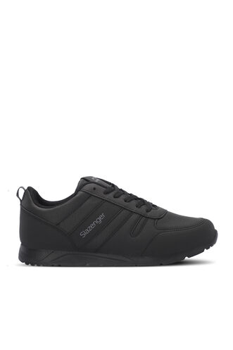 Slazenger - Slazenger ELRAEN Kadın Sneaker Ayakkabıları Siyah - Siyah
