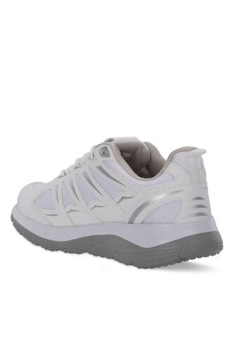 Slazenger EMEKA Erkek Beyaz / Gri Koşu & Yürüyüş Spor Ayakkabısı - Thumbnail