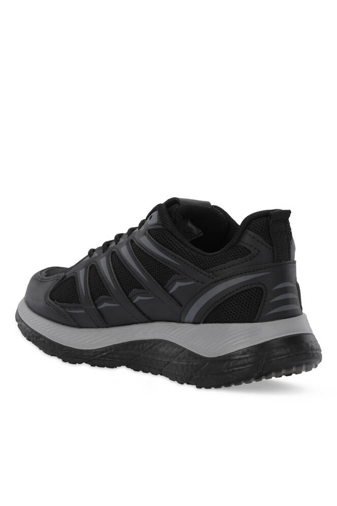 Slazenger EMEKA Erkek Siyah / Koyu Gri Koşu & Yürüyüş Spor Ayakkabısı