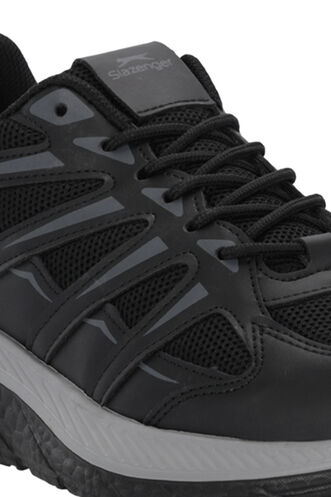 Slazenger EMEKA Erkek Siyah / Koyu Gri Koşu & Yürüyüş Spor Ayakkabısı - Thumbnail