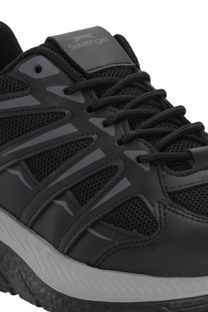 Slazenger EMEKA Erkek Siyah / Koyu Gri Koşu & Yürüyüş Spor Ayakkabısı
