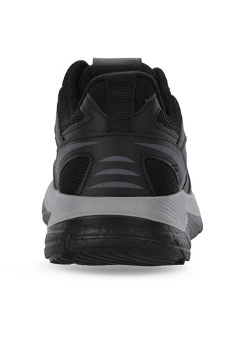 Slazenger EMEKA Erkek Siyah / Koyu Gri Koşu & Yürüyüş Spor Ayakkabısı - Thumbnail