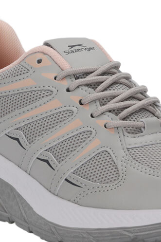 Slazenger EMEKA Kadın Gri / Pembe Koşu & Yürüyüş Spor Ayakkabısı - Thumbnail