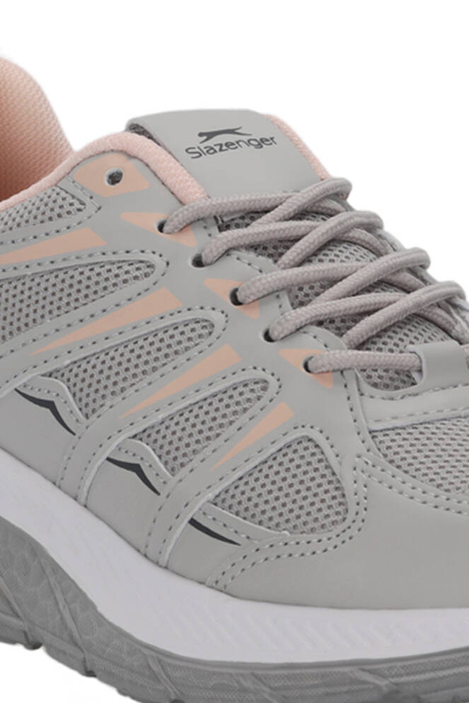 Slazenger EMEKA Kadın Gri / Pembe Koşu & Yürüyüş Spor Ayakkabısı