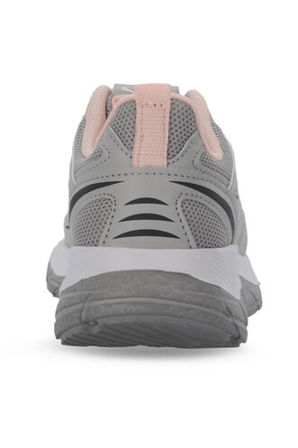 Slazenger EMEKA Kadın Gri / Pembe Koşu & Yürüyüş Spor Ayakkabısı - Thumbnail