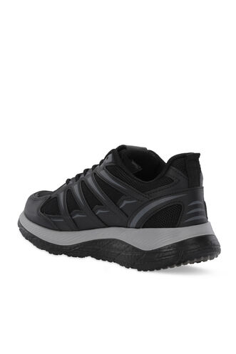 Slazenger EMEKA Kadın Siyah / Koyu Gri Koşu & Yürüyüş Spor Ayakkabısı - Thumbnail