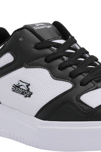 Slazenger EMMA Erkek Sneaker Ayakkabı Beyaz - Siyah - Thumbnail
