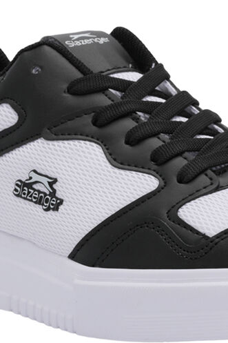 Slazenger EMMA Erkek Sneaker Ayakkabı Beyaz - Siyah - Thumbnail