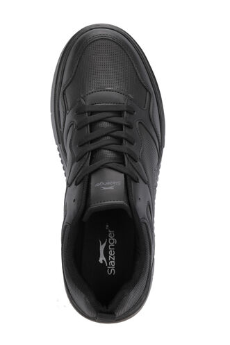 Slazenger ENERGY Erkek Siyah / Siyah Günlük Spor Ayakkabısı - Thumbnail