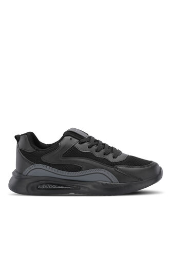 Slazenger - Slazenger ENRIQUE Erkek Sneaker Ayakkabı Siyah - Siyah