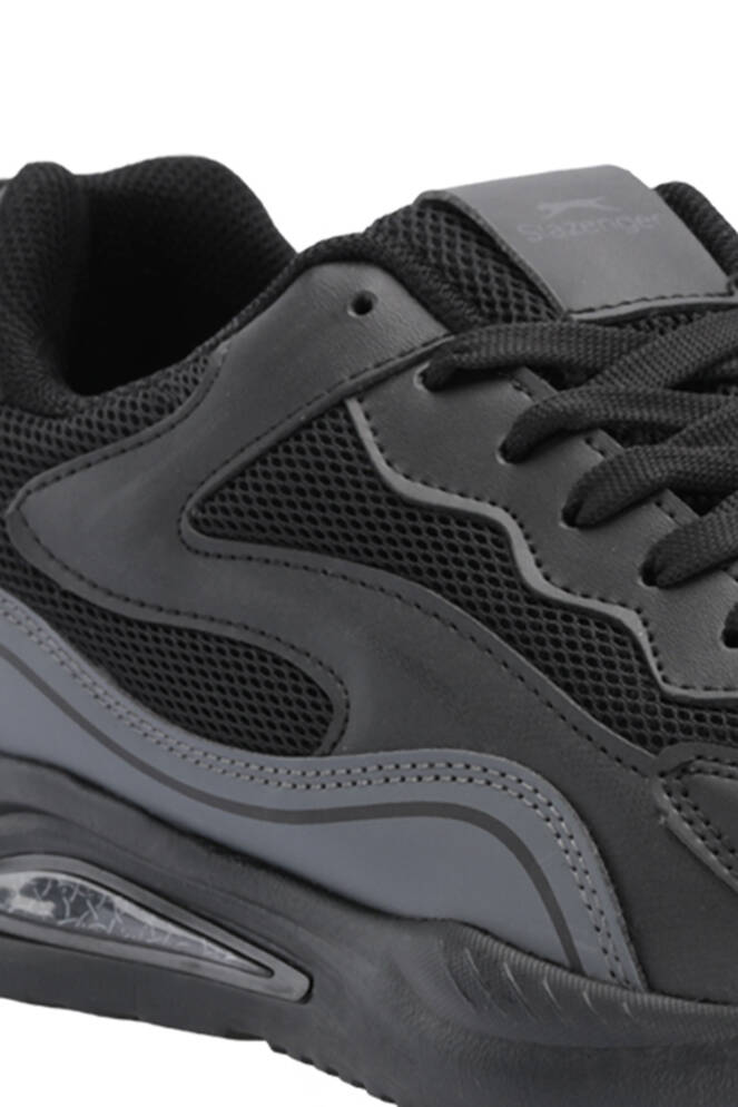 Slazenger ENRIQUE Erkek Sneaker Ayakkabı Siyah - Siyah