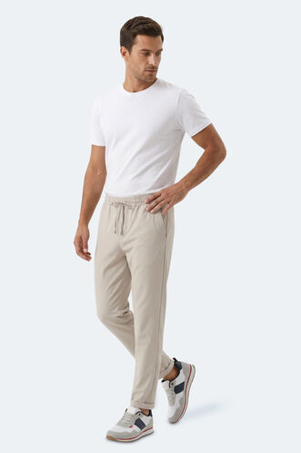 Slazenger ESPINO Erkek Cepli Gri Pantolon - Thumbnail