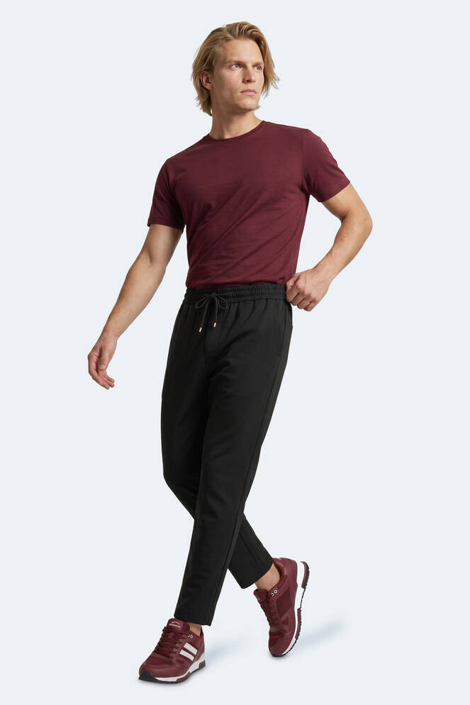 Slazenger ESPINO Erkek Cepli Siyah Pantolon
