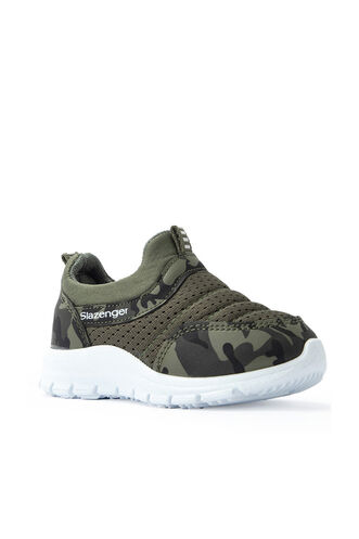 Slazenger EVA Sneaker Boys' Shoes Khaki Camouflage - Thumbnail